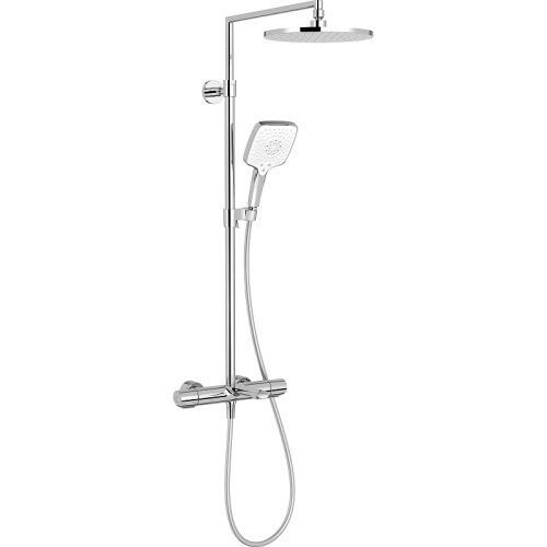 Душевая стойка Jacob Delafon Avid E97389RU-9-CP настенная цвет хром с термостатом