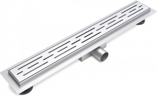 Душевой лоток Esbano META ESTRMETRAIN80MC 85х10 хром