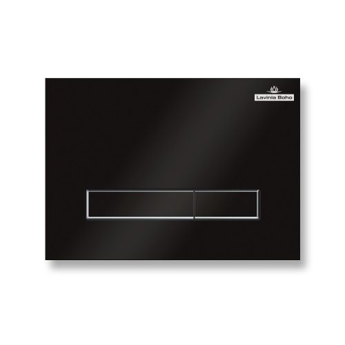 Клавиша смыва механическая Lavinia Boho RelFix 3805003B цвет черный/хром
