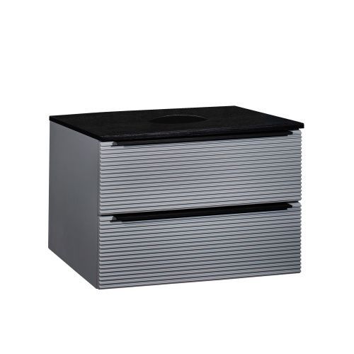 Тумба под раковину Runo Орлеан 00-00004651 60х50 подвесная цвет серый