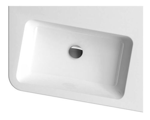 Раковина из искусственного камня Ravak 10° XJIP1155000 60х50 накладная цвет белый