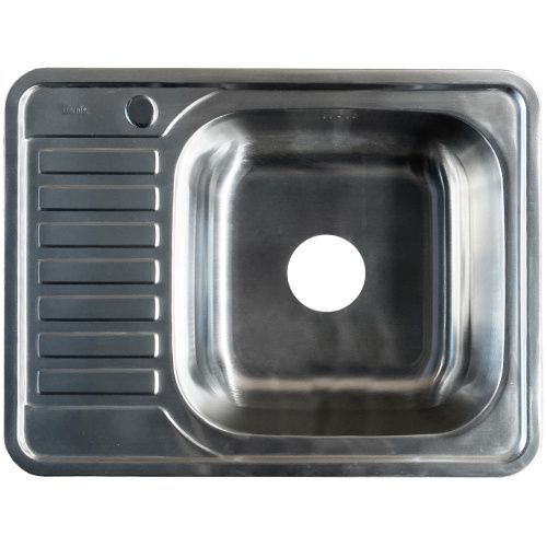Кухонная мойка Iddis Basic BAS65SRi77 65х50 цвет серый поверхность глянцевая