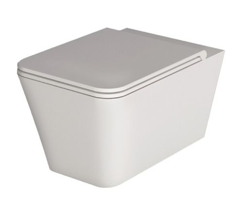 Чаша унитаза подвесная Alice Hide 31210109 цвет белый без сиденья безободковая