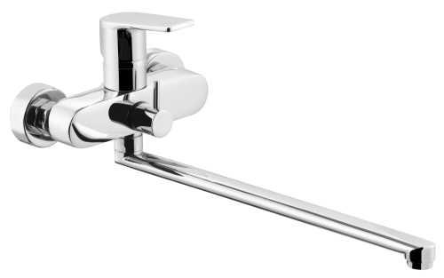 Смеситель Azario TREYA AZ-15681721 настенный хром