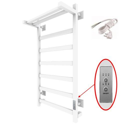 Полотенцесушитель электрический Тругор Пэк сп Пэксп20квП/8050белыйВГП 55х80 белый