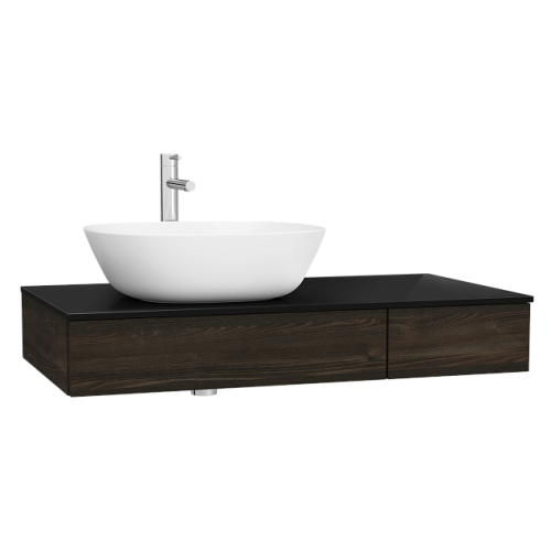 Тумба под раковину Vitra Origin 65674 90х50 подвесная цвет коричневый