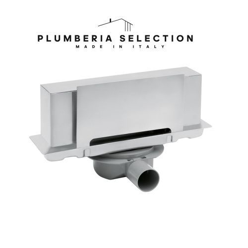 Душевой лоток Plumberia Selection PSW WALLDRAIN PSW30MT 30х5 нержавеющая сталь