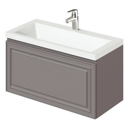 Тумба с раковиной Итана VERONA CS00090042 80х40 подвесная цвет коричневый