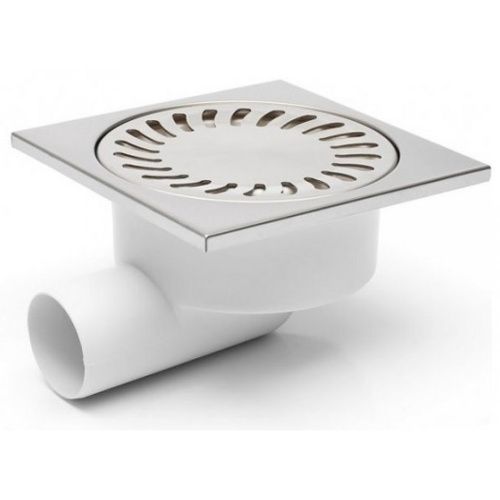 Душевой трап Azario НЕПТУН AZ-326 X N 15х15 нержавеющая сталь