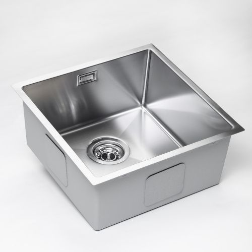 Кухонная мойка Grandex Aqua PROLINE 44 303413 45х45 цвет серый поверхность матовая