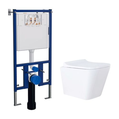 Комплект унитаз с инсталляцией  Loranto  4501+AZ-0052