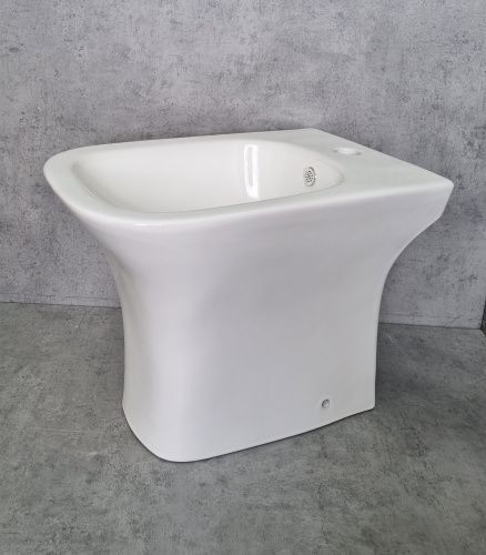 Биде напольное CeramaLux 1215C цвет белый