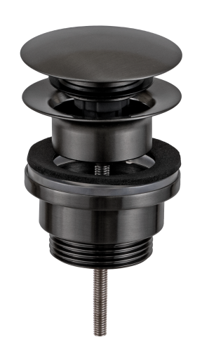 Донный клапан Remer 905CCR114CFP черный