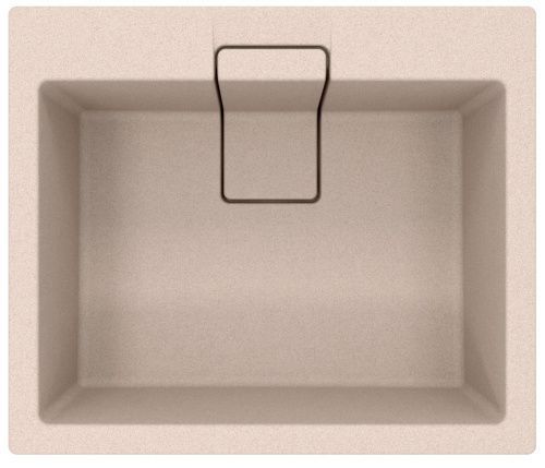 Кухонная мойка Florentina Ривьера 600 20.490.D0600.107 60х50 цвет бежевый поверхность матовая