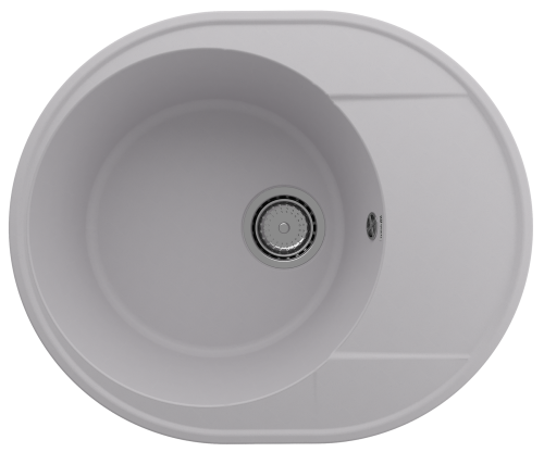 Кухонная мойка Ulgran Quartz Nora 585-04 60х50 цвет серый поверхность матовая