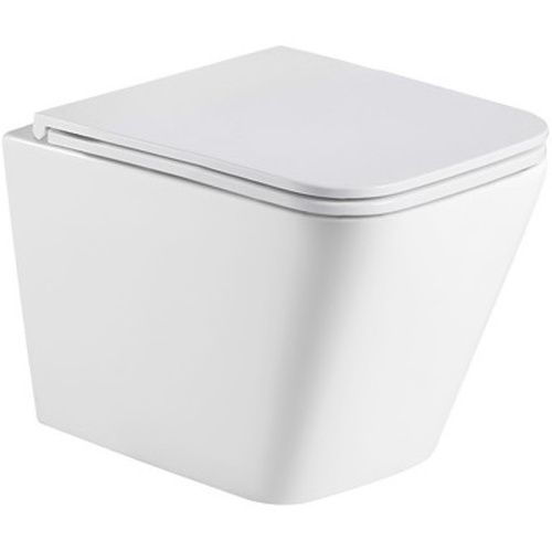 Унитаз подвесной WeltWasser 10000011817 белый с сиденьем микролифт безободковый смыв торнадо