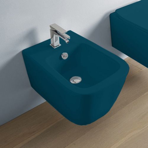 Биде подвесное Artceram A16 ASB001 42 00 цвет синий