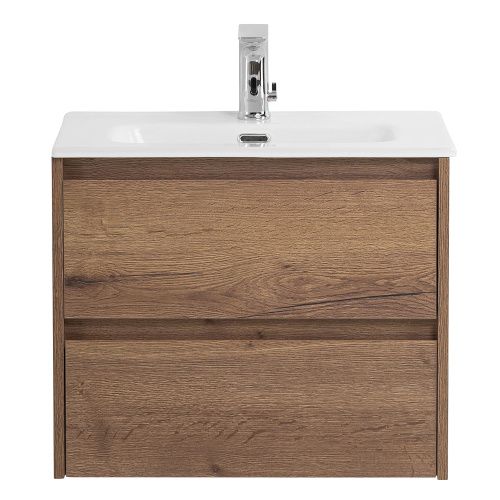 Тумба под раковину BelBagno Kraft 39 KRAFT 39-500/390-2C-SO-RT 50х40 подвесная цвет коричневый