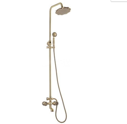 Душевая стойка Bronze de Luxe 10121F настенная цвет бронза