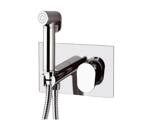 Гигиенический душ со смесителем Remer D60W хром