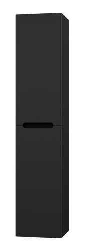 Шкаф-пенал Misty Роял П-Роя-02035-011П 40х170 подвесной цвет черный