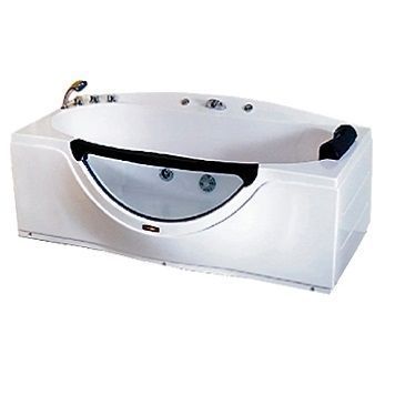 Ванна акриловая Loranto CS-832 L 170х90 пристенная прямоугольная с каркасом