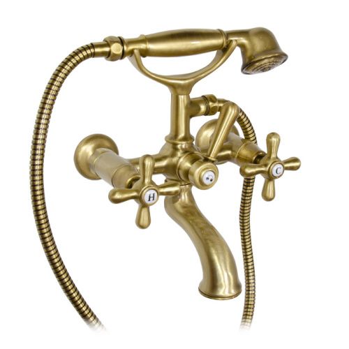 Смеситель для ванны Nicolazzi Nuova Brenta 2501BZ настенный бронза