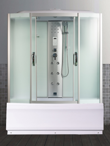 Душевой бокс River DUNAY 10000000790 150х80 стекло матовое профиль хром