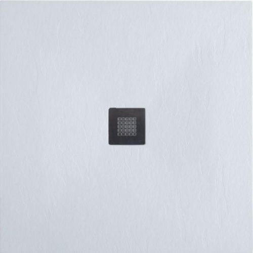 Душевой поддон Allen Brau Priority 8.31003-21 100х80 искусственный камень белый без каркаса