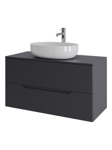 Тумба с раковиной Orange Line Li-100TugMDF+B05-520W 100х50