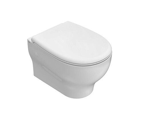 Чаша унитаза подвесная Globo GRACE GRS03BI цвет белый без сиденья безободковая смыв торнадо