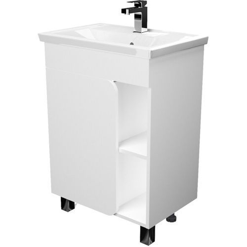 Тумба под раковину 1MarKa Nuvo У76055 60х40 цвет белый