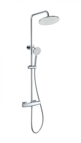 Душевая стойка Wonzon & Woghand Neo WW-B3035-A1-CR настенная цвет хром с термостатом