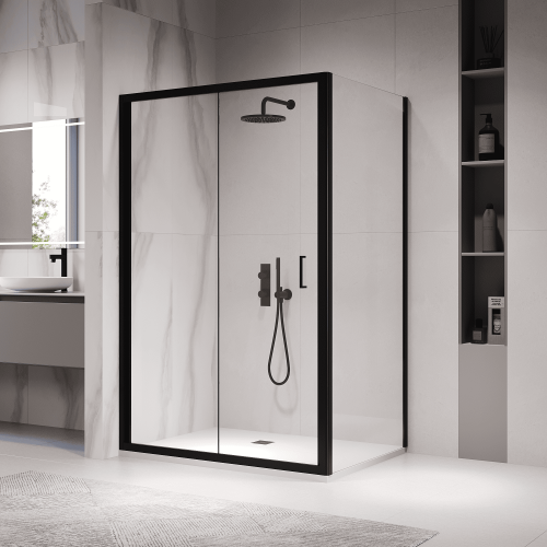 Душевой уголок RGW Passage 060814209-14 100х90 стекло прозрачное профиль хром без поддона