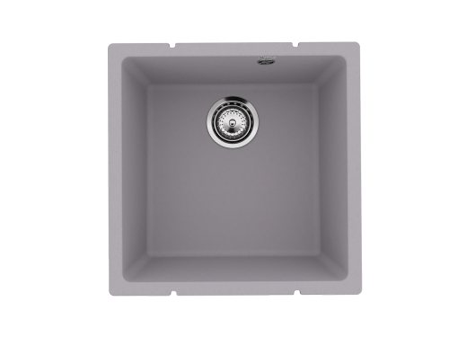 Кухонная мойка Ulgran Quartz Under 400-04 45х45 цвет белый