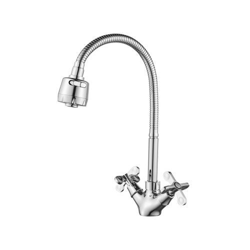 Смеситель для кухни Rossinka RS42 RS42-75 на мойку хром