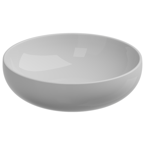 Раковина керамическая GSG Ceramic Design Easy EALAVRO45000 50х50 накладная цвет белый без отверстий под смеситель