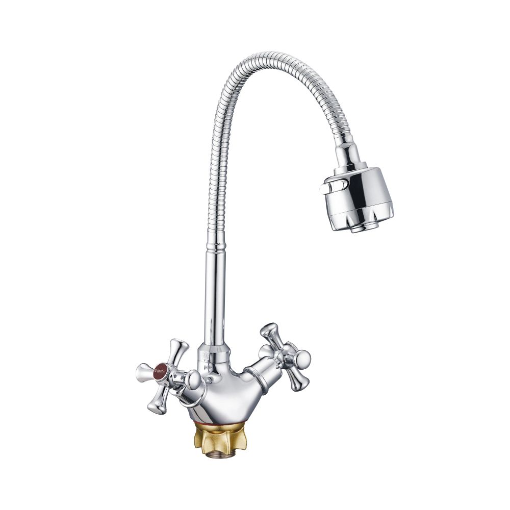 Смеситель для кухни G.Lauf QTZ QTZ4-E827 на столешницу хром