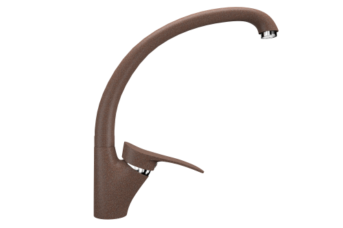 Смеситель для кухни Ulgran Classic U-001-307 на мойку оранжевый