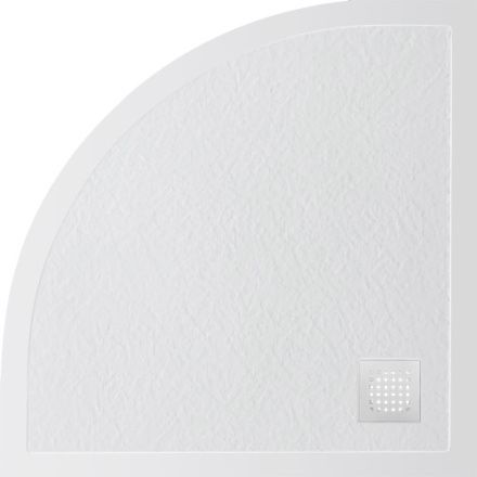 Душевой поддон BelBagno UNO TRAY-MR-UNO-R-90-550-35-W-BO 90х90 искусственный мрамор белый