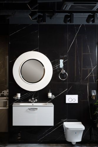 Зеркало Boheme 528-W light 80х80