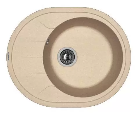 Кухонная мойка Florentina Родос 620 20.245.B0620.107 60х50 цвет бежевый поверхность матовая