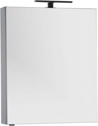 Зеркало-шкаф Aquanet Алвита 00183990 70х90 подвесной цвет серый