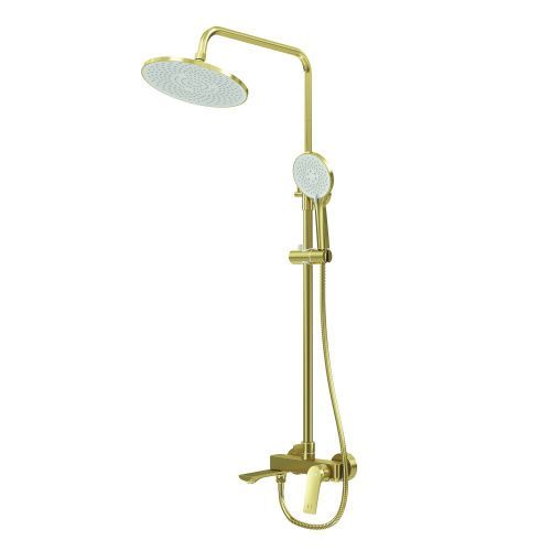 Душевая стойка Grossman Galaxy 500.K35.01.320 настенная цвет золото