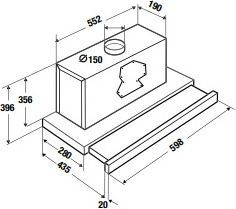 Вытяжка Kuppersbusch DEF 6550.0 E - фото 2