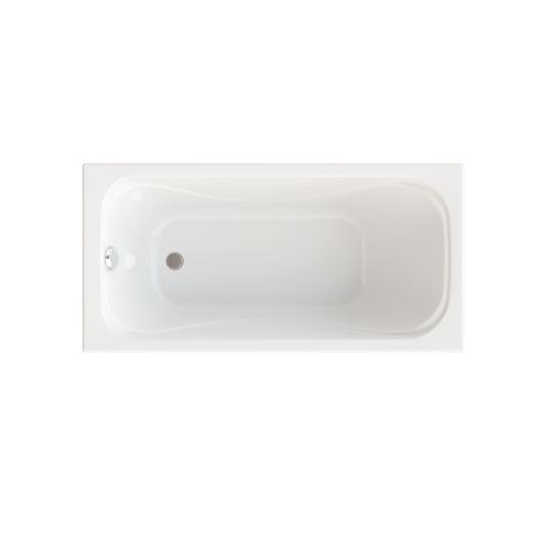 Ванна акриловая Тритон Стандарт Щ0000017403 145х70 пристенная прямоугольная без ножек и каркаса