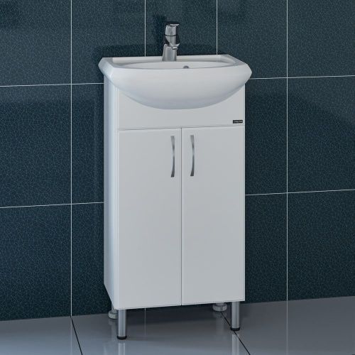 Тумба под раковину СанТа Уют 201084 40х30 напольная цвет белый