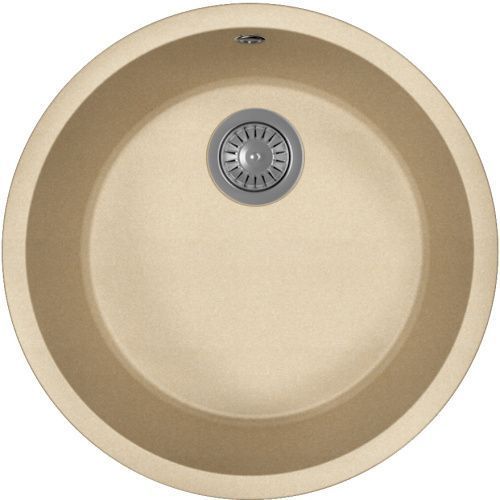 Кухонная мойка Florentina Вега Зеро 22.425.D0440.104 50х50 цвет бежевый поверхность матовая