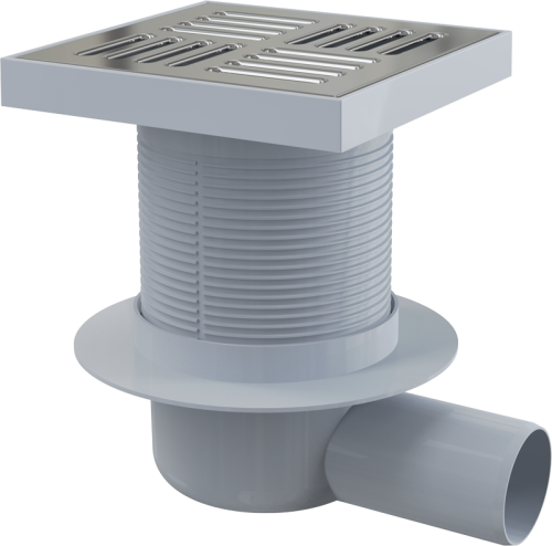 Душевой трап Alcadrain APV5411 15х15 хром