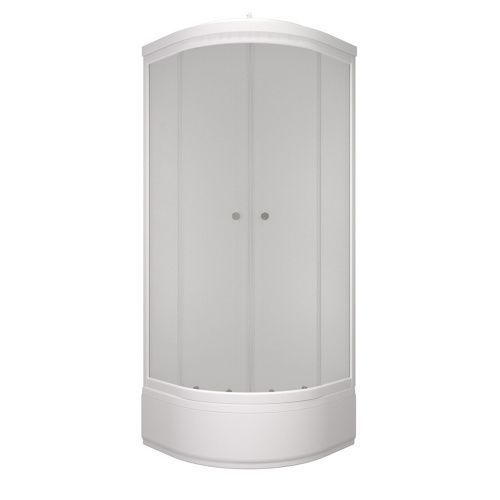 Душевая кабина Тритон Вельвет Щ0000064623 80х80 четверть круга с крышей ориентация универсальная